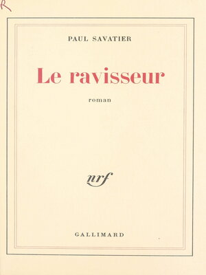 cover image of Le ravisseur